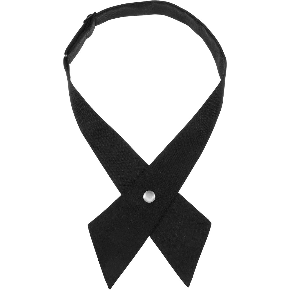 Bow Tie Pre Tied - Pajarita Cruzada Pre-Atada Ajustable para Uniformes