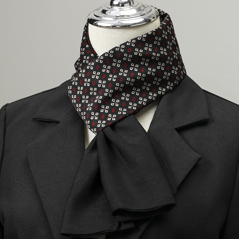 Scarf Silk Square - Bufanda para hombre, bufanda de seda