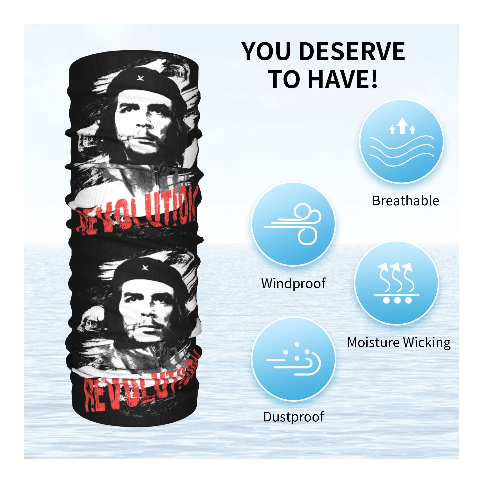 Bandana personalizada de la re - Neck Warmer Tube reseña y precio