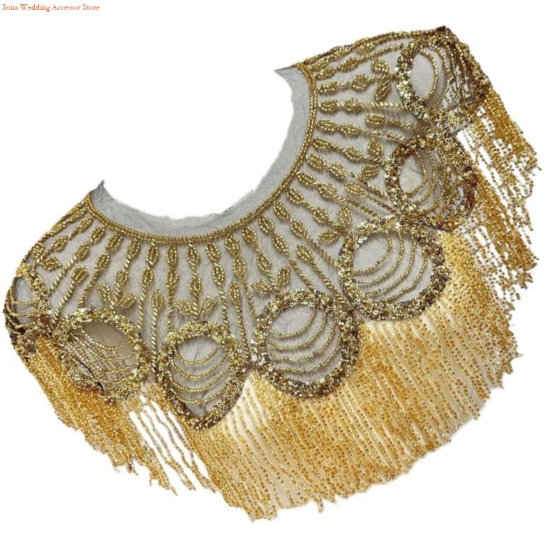 G92D Lentejuelas bordadas Borl - Stole Wedding Shawl reseña y precio