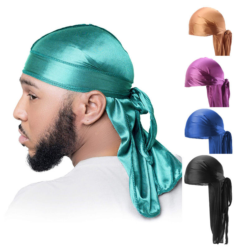 Turbante Bandana de seda para  - Bandana Doo Rag reseña y precio