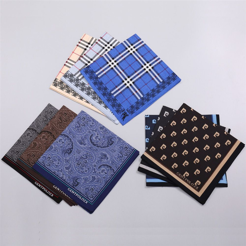 Pañuelo a cuadros estampado de - Handkerchief Cotton Men reseña y precio